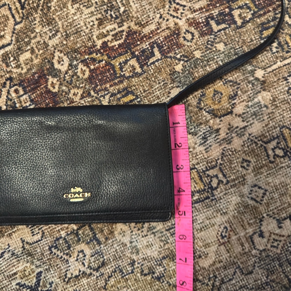 Coach Midnight Black Crossbody Bag - Picture 5 of 5